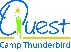 Quest's Camp Thunderbird logo