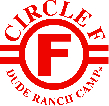 Circle F Dude Ranch Camp logo