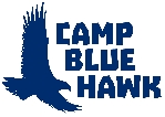 Camp Blue Hawk logo
